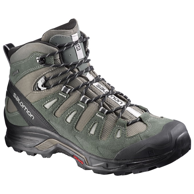 Salomon Israel QUEST PRIME GTX® - Mens Hiking Boots - Olive/Black (EOUA-06713)